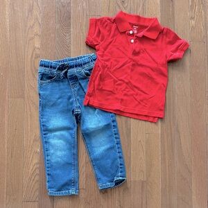 Toddler boy outfit, size 2T